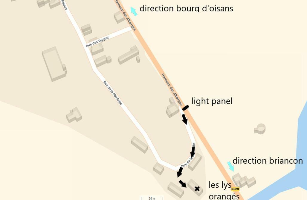 Le Bourg-dʼOisansLes Lys Orangesアパートメント エクステリア 写真